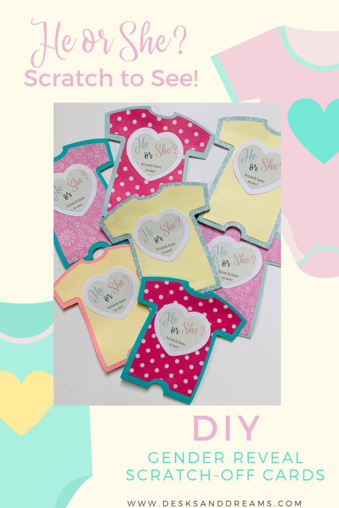 Gender Reveal Cards Preview